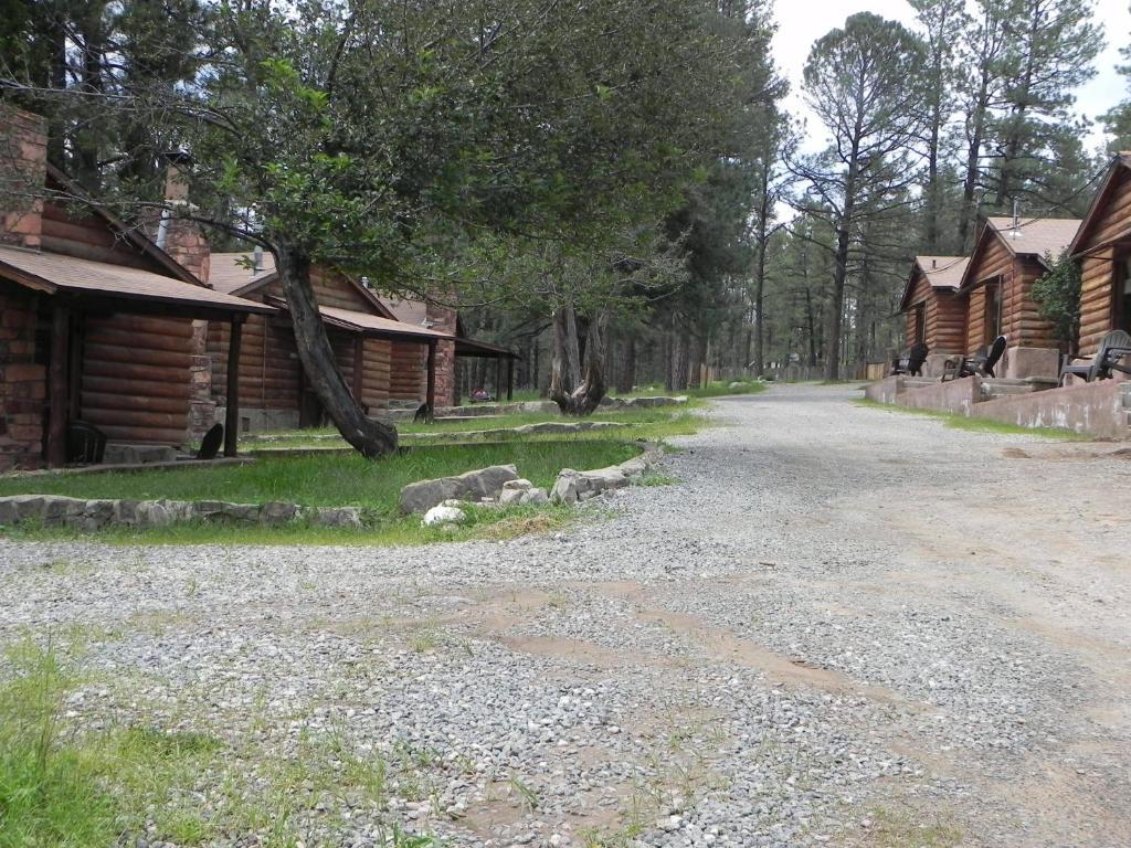 Apache Village Cabins Ruidoso Extérieur photo