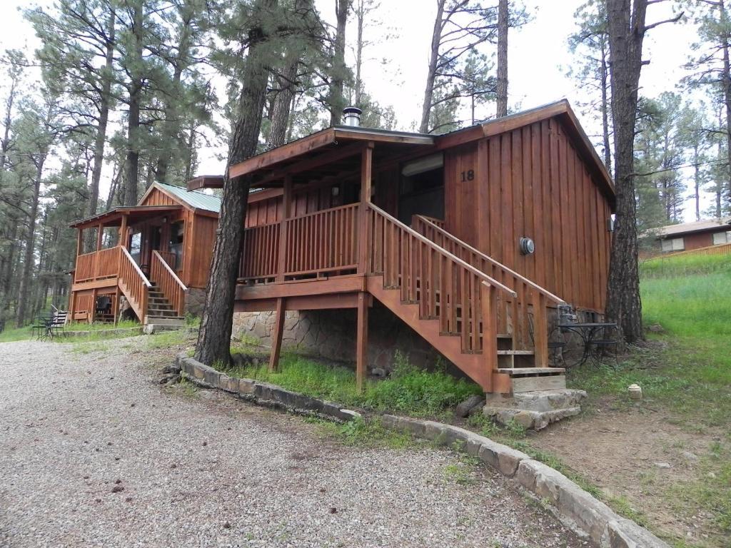 Apache Village Cabins Ruidoso Chambre photo